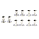 20pcs Plastic Modern Traditional Dinner Candlesticks Pillar Candle Base Holder