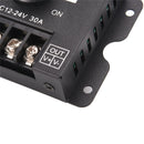 30A LED dimmer DC 12V 24V 360W adjustable brightness lamp bulb strip driver.ES