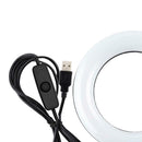 4.7" USB LED Ring Light for Make Up Studio Video Circle Light