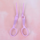Purple Piping Flower Scissor Icing Bake Cake Decorating Cupcake Pastry Too`OZ