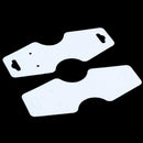 100pcs White Jewelry Necklace or Bracelet Display Cards, Blank