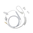 3 Pieces 3.5mm In Ear Air Tube Anti-radiation Earphone Microphone Headphone