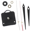 DIY Silent Classic black Quartz Watch Wall Clock Movement Mechanism Parts JR