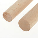 10Pcs Wood Dowel Rod Wooden Dowels - 28mm Thick Wooden Dowels for Crafts - Wood
