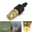 10pcs Set Brass Spray Misting Nozzle Garden Sprinklers Fitting Irrigation T E9T8