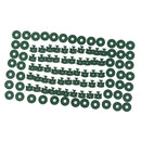 150Pcs Greenhouse Farm Greenhouse Twist Clips Washers Set for Greenhouse Plants