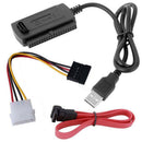 USB 2.0 to IDE SATA S-ATA 2.5 3.5 Hard Drive HD HDD Converter Adapter Cabl Hn