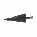 1 pcs Hex Shank Nitriding Black Spiral Groove Step Drill Bit Durable Steel