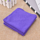 1pc soft fiber pet wash cloth ultra absorbent bath towel for dog cat 30*30cm OZ