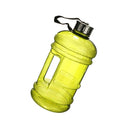 75oz Gym Water Container Fitness Dumbbell Training Lifting Sports Jug,Yellow