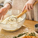 Stainless Steel Dough Whisk Cake Bread Pastry Dough Mixer Stick Egg Beater To Ew