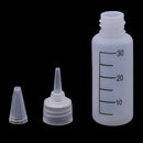 10Pcs 30ml multifunctional clear white glue applicator squeeze bottle DIY-PNMO