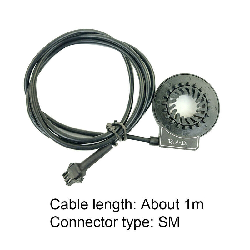 KT-V12 Durable Pedal Assist Sensor 12 Signals Electric Bike PAS System Magnet