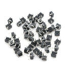 50pc6*6*4.5mm Tact Switch Tactile Push Button Switch Kit Sets 4P Micro Switch 3C