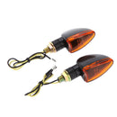 Universal 12V Motorcycle Turn Signal Indicator Light Front Back Flashing Ha