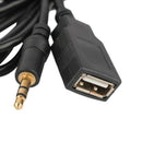 USB AUX Mp3 Player Adapter Car Digital Music Cd Changer 3.5mm for Mazda 2/3