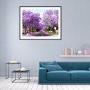 5D DIY Full Drill Diamond Painting Bauhinia Cross Stitch Mosaic Craft Kit
