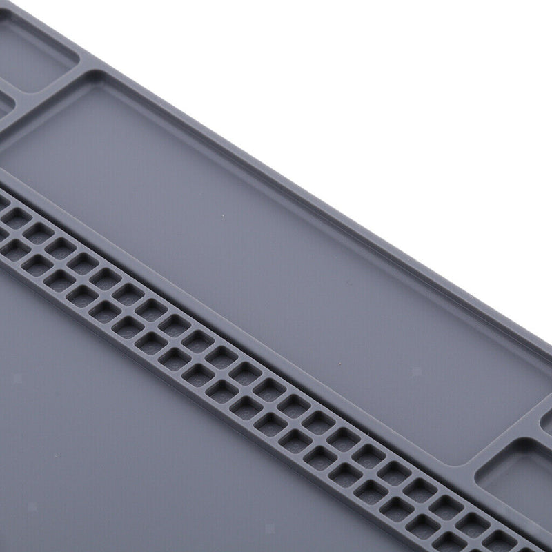 Cellphone Repair Mat Insulation Silicone Pad Maintenance Platform Grey