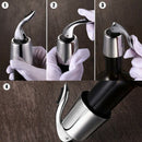 Wine Bottle Stopper Stainless Steel, Wine Bottle Plug With Silicone, Expand