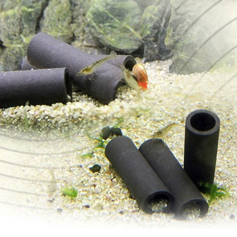 Aquarium Tank Tube Breeding Hiding Cave Shelter For Fish Shrimp Spawn Live Z7R8