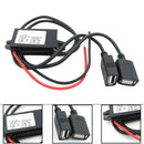 Inverter DC 12V to 5V 3A Dual USB Auto Power Regulator step-down