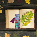 DIY Special Shaped Diamond Painting Leather Tassel Bookmark Creative Crafts