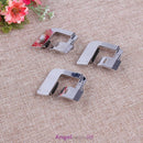 3pcs Domestic Hemming Cloth Strip Presser Foot Rolled Hem Foot for Sewing