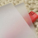 6PCS Privacy Window Film White Frosted Thicken Static Cling Vinly Opaque Non ghj