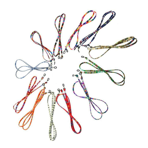 12Pcs Unisex Eyeglasses Chain Cord String Sunglasses Holder Neck Lanyard