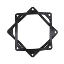 2Pcs 80mm 8cm anti vibration flexible rubber silicone frame for pc case fan  Hn