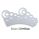Bubble Shape Cutting Dies DIY Scrapbooking Embossing Metal Cutter Stencils