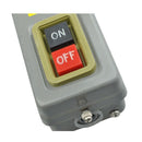 AC380V 3.7KW Cutting Machine On/Off Push Button Switch 230B3 I3Y4