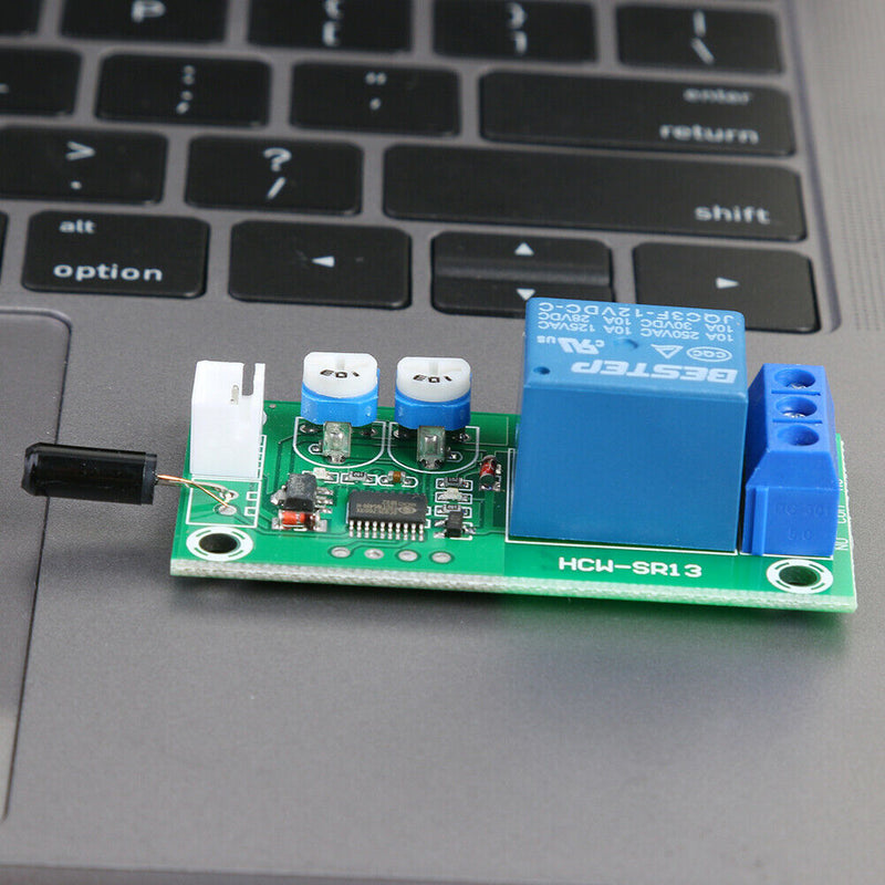 Vibration Sensor Trigger Board Relay Switch Module for DIY Alarm System A