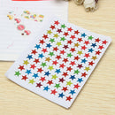 880Pcs New  Star Shape Stickers Labels For Children Teacher Reward DIY Craft