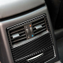 Carbon Fiber Car Rear Seat Air Conditioning Vent Cover Panel Trim  For  E90