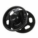 5X( Clothes Sewing 15mm Press Studs Buttons Fastener Black 20 Pcs H3S6)
