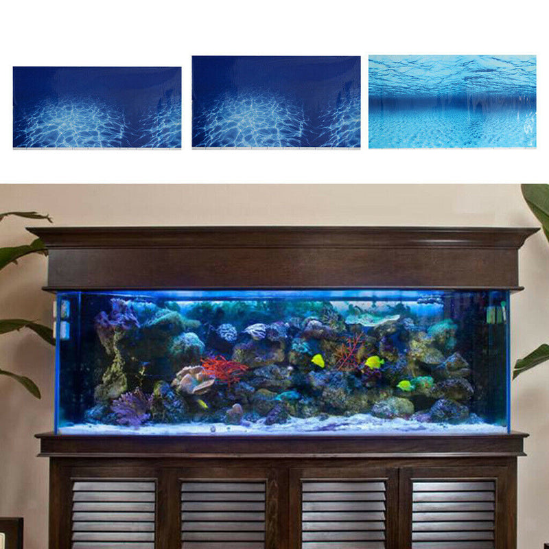 Self-adhesive Aquarium Background Backdrop Fish Tank Reptile Terrarium Vivarium