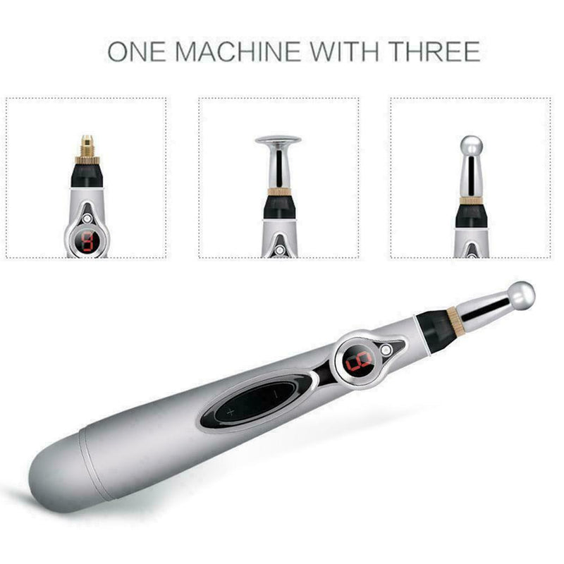 Portable Electronic Acupuncture Pen Meridian Body Massager Energy Relief Pa M3D2