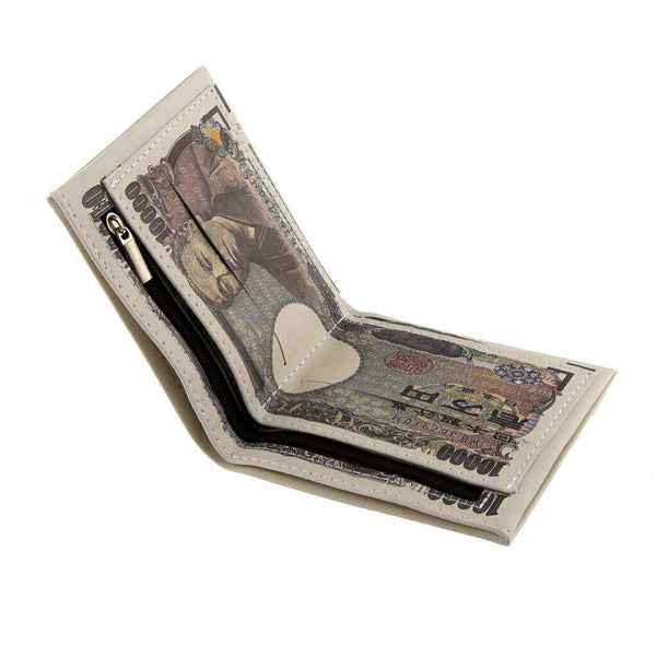 Unisex Paper Money Purse JPY 10000 Yen Wallet Women & Mens Folding Bag