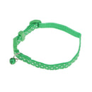 2x Adjustable Puppy Dog Kitten Cat Safety Collar Neck Buckle Strap with Bell