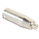 5Pcs/lot Metal XLR 3 Pin Male to RCA Female plug Audio Adapter Connector Hi