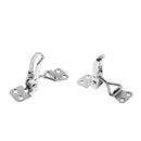 2x 90mm Yacht Locker Latch Anti-Rattle Stainless Steel Hatch Fastener Clamp