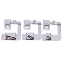 3x/set Domestic Sewing Machine Foot Presser Rolled Hem Feet for Brother Sin  Nw