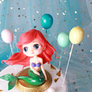 Balloons Cupcake Picks Happy Birthday Cake Toppers For Wedding Party Decor LJ