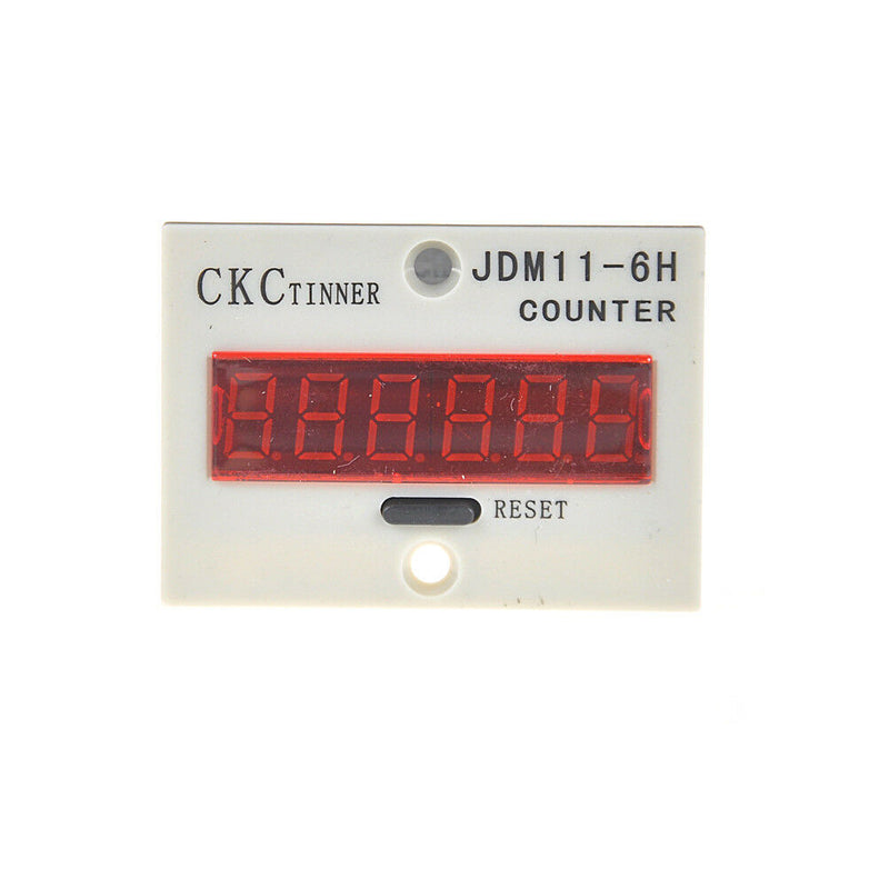 JDM11-6H 6 Digits Display Electronic Counter Relay Control DC 24V Gw