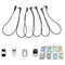 Electric Guitar Effect Pedal Daisy Chain Power Supply Cable 9V DC 1A Multi-