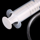 50ML Plastic Syringe With 80cm Length Tube for Hydroponics Lab Medical Tool BX
