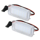 2PCS 12V LED License Plate Light 18LED Lamps For Focus Fiesta Mondeo MK4JCAU Hn