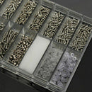 1000 Pcs Glasses Screws Nut Assortment + 1 Pc Screwdriver + 1 Pc Tweezers,