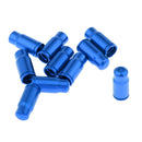 10 Pieces Bicycle Presta Air Valve Cap Wheel Rim Tyre Stem Dust Cover Blue